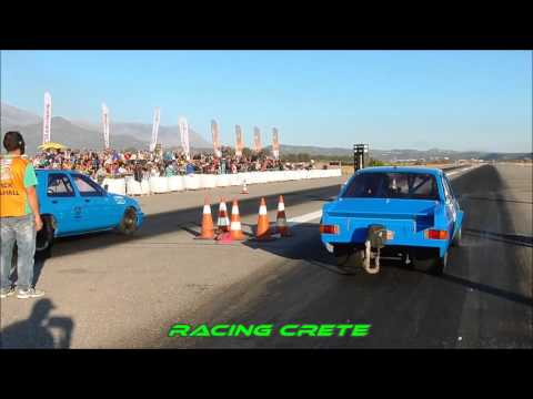 SACHANAS JUNIOR 8.5sec Vs GELADAKIS 11.5sec - DRAGSTER TYMPAKI 5-6 DEC 2015