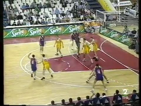 ACB 1995/1996 - Semifinal - 3º Partido - Estudiantes Argentaria - FC Barcelona