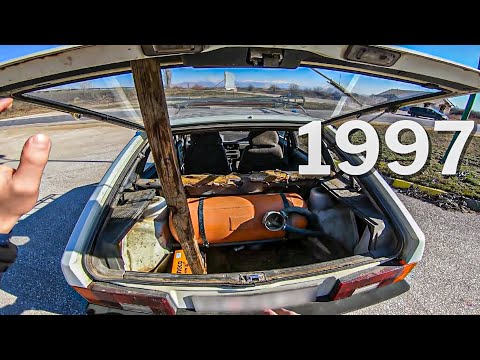 1997 LADA NIVA (VAZ-2108) 1.5 68HP POV Test Drive Review #13