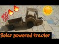 How To Make Amazing Solar Trctor With Cardboard DIY Solar Tractor