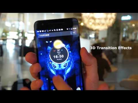 Ice Wolf 3D Theme Video