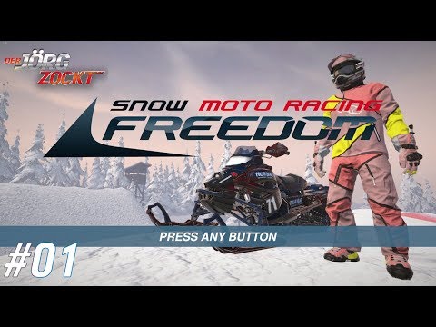 Schneegestöber auf’m Bock | Snow Moto Racing Freedom | Stream #01 | DerJörgZockt