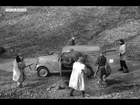 Oleśnica - Inscenizacja atak na konwój DEUTSCHE REICHSBANK