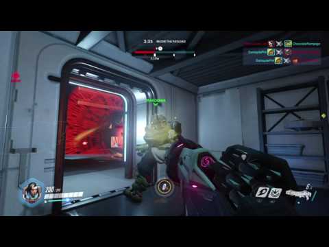 Overwatch MP July 16, 2016 pt15 - Back to Pharah; a Nail-Biter!