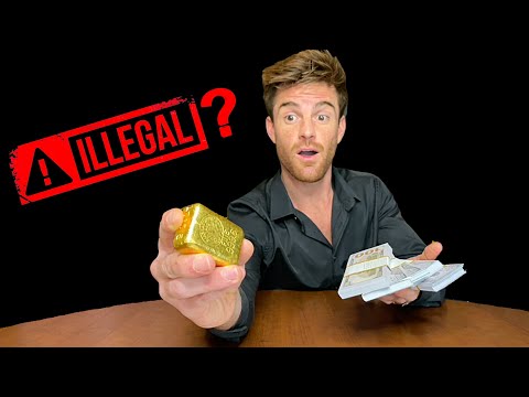 $50,000+ illegal Gold Bar?!