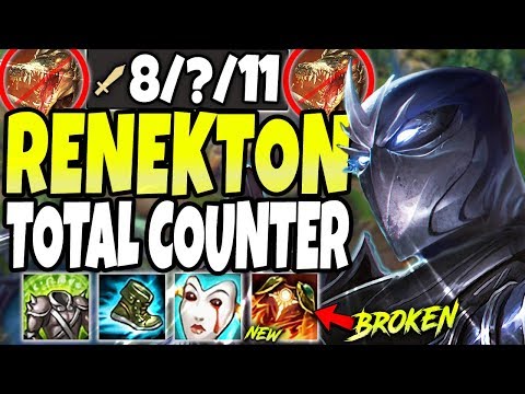 Renekton TOTAL COUNTER 🔥 SHEN IS BROKEN 🔥 BEST SEASON 10 SHEN BUILD - Best LoL Top Shen s10 Gameplay