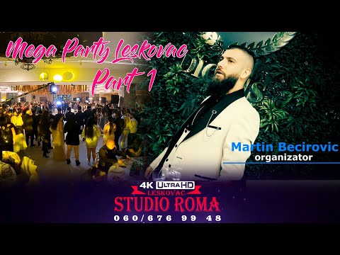 MEGA PARTY 2 LESKOVAC - PART1 14.02.2025 ORG,MARTIN BECIROVIC-STUDIO ROMA IVICA 4K LESKOVAC