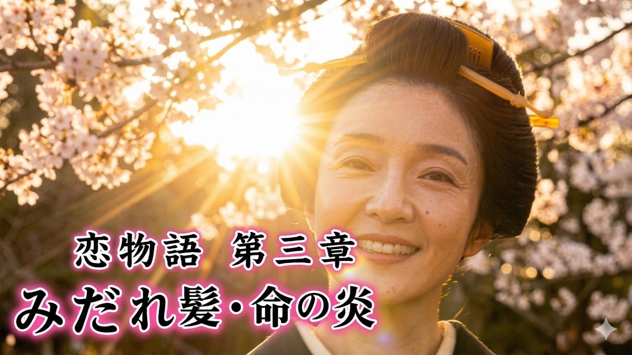 明治の日本を震わせた恋の歌　与謝野晶子『みだれ髪』　－　恋物語 第三章・命の炎（与謝野晶子）