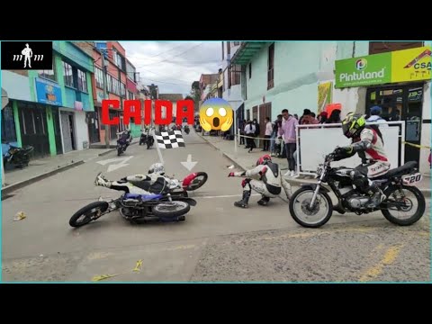🏁CAIDA en CATEGORÍA RX 115 INICIO . 🔥Valida Departamental. GUAITARILLA - NARIÑO. MOTOVELOCIDAD 2021.