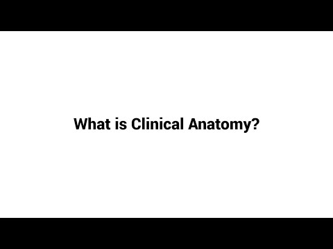 What is Clinical Anatomy ?