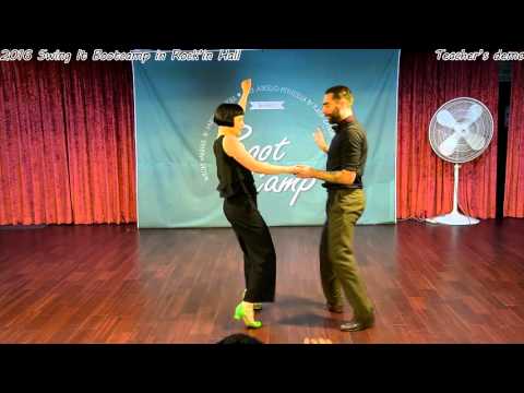2016 Swing It Bootcamp in rock'in hall teacher's demo