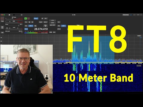 FT8 in the 10-meter band - Amateur Radio Practice