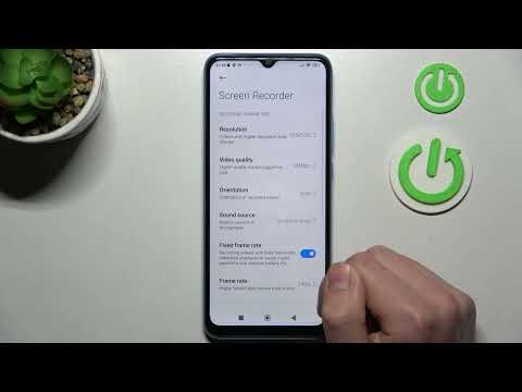 How to Change Screen Recorder Sound Settings in XIAOMI Redmi 10C - Screen Recorder