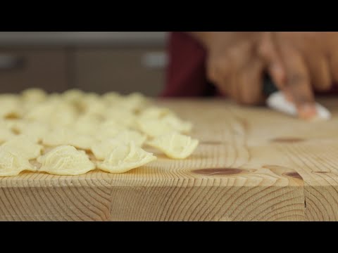 How to make italian pasta orecchiette from scratch