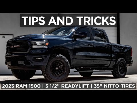 How to Install a 3.5" Readylift On a 2023 Ram 1500 | Tips and Tricks |