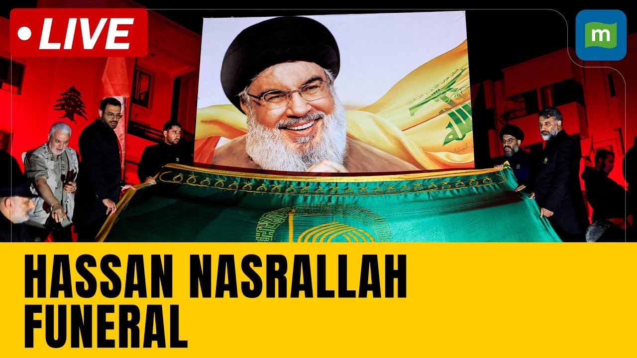 Hassan Nasrallah Funeral LIVE | Iran's Foreign Minister And Parliament Speaker Attend Funeral | N18G