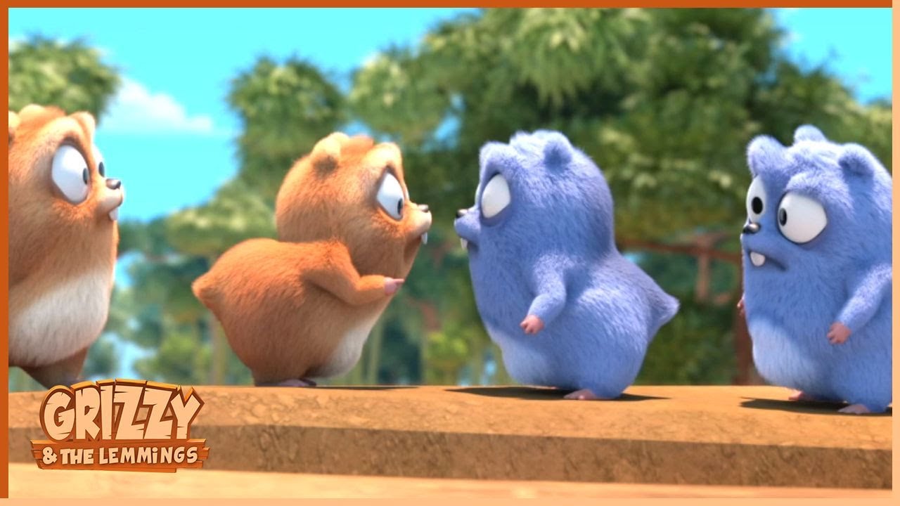 Double Trouble | Grizzy & the lemmings | 30' Compilation | 🐻🐹 Cartoon for Kids