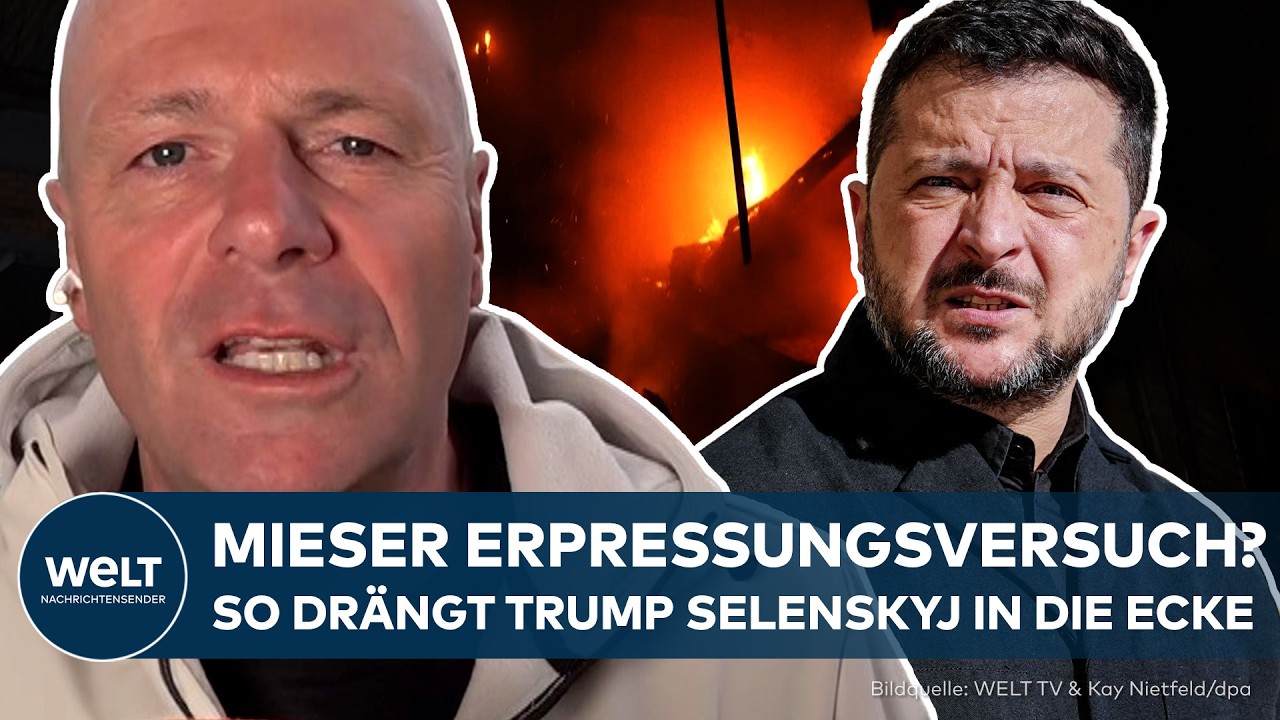 PUTINS KRIEG: "Es besteht ein großes Problem!" Trump setzt auf Putin! Selenskyj in die Ecke gedrängt