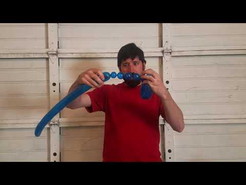 How to Make Balloon Swords (Including A Pirate Sword!)