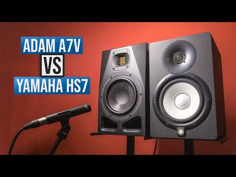 ADAM Audio A7V vs Yamaha HS7 | Studio Monitors
