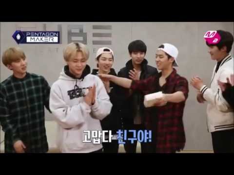 PENTAGON Funny Clip #14 - E'Dawn gives Hongseok Hot Pink underwear