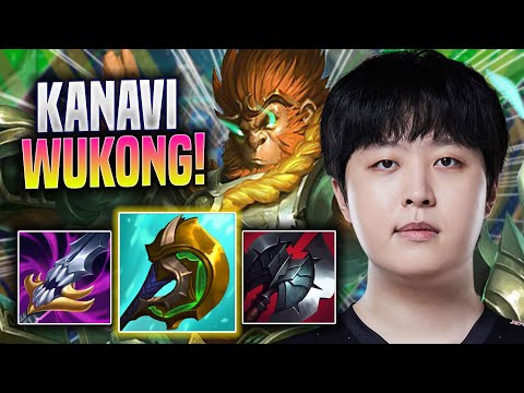 KANAVI DESTROYING WITH WUKONG! - JDG Kanavi Plays Wukong JUNGLE vs Kindred! | Season 2022