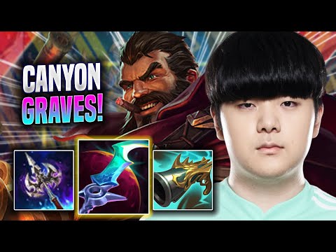 CANYON IS SO CLEAN WITH GRAVES! - DK Canyon Plays Graves JUNGLE vs Viego! | Season 2022