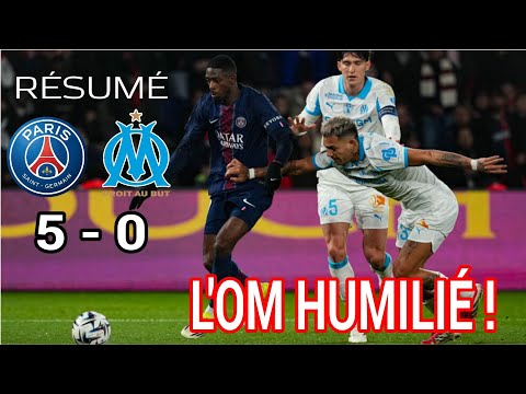PSG 5-0 OM SUMMARY, OM GETS HUMILIATED!!