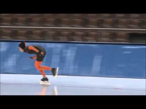 Leonie Bats - Jette Murr 500m Sprint Cup Berlijn 2015