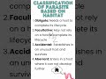 Classification Of A Parasite Based On Habitat Medzukhruf Microbiology Parasitology Science Bio