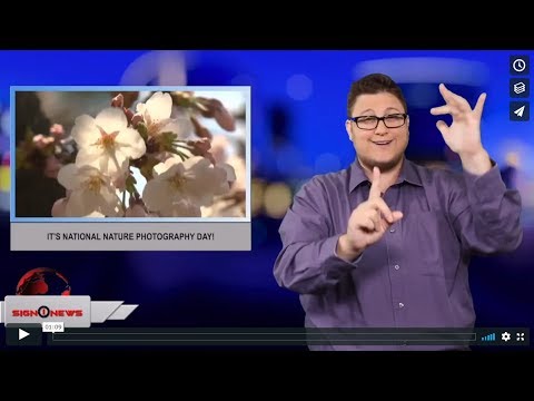 It's National Nature Photography Day! (ASL - 6.15.19)