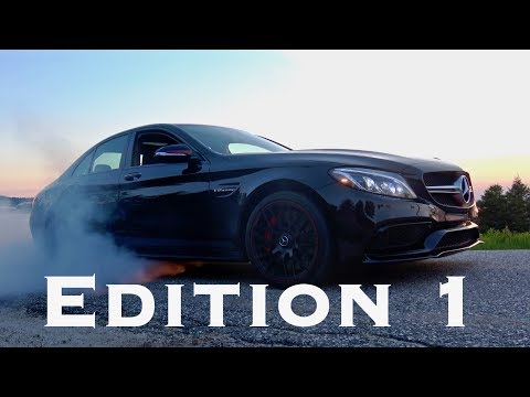 C63S Edition 1 Burnout - AMG Smoke Show! (4k)