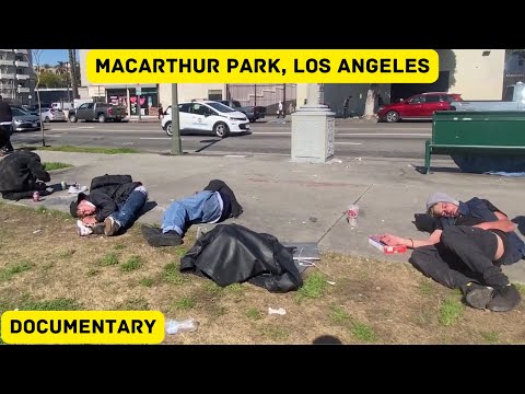 MacArthur Park, Los Angeles, overdose case. Is this park turning humans into zombies?