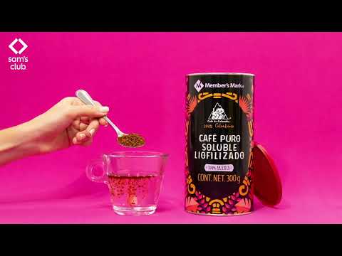 thumbnail video image 2 of Café Soluble Member's Mark  Lata 300 g, 2 of 5
