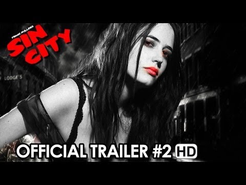 Sin City: A Dame To Kill For Official Trailer #2 (2014) HD