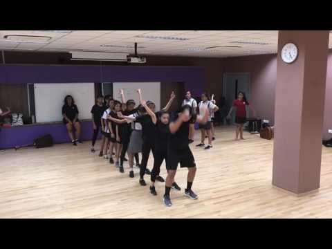 Me And My Dance Members Rehearsing Our Dance For Dance Competition (Mirrored Version)