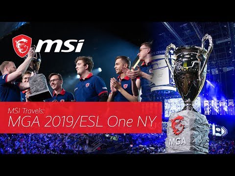MGA 2019 / ESL One New York Vlog | MSI Travels