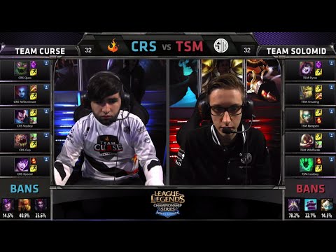 Curse vs TSM | S4 NA LCS Summer split 2014 Super Week 11 Day 3 | CRS vs TSM W11D3 G3 Full Game HD