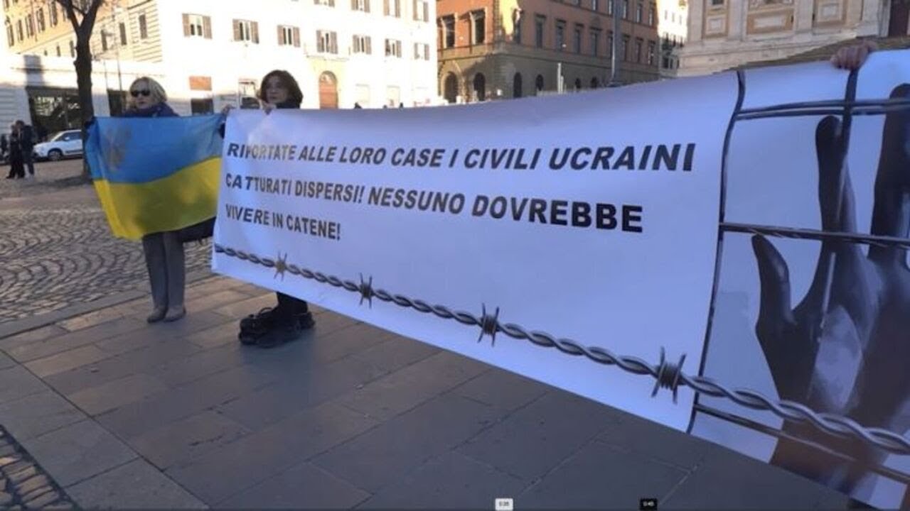 Ucraina, manifestazione a Roma con la comunita' e politici di vari partiti