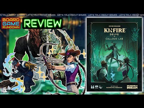 Board Game Rundown Review Kinfire Delve: Callous' Lab