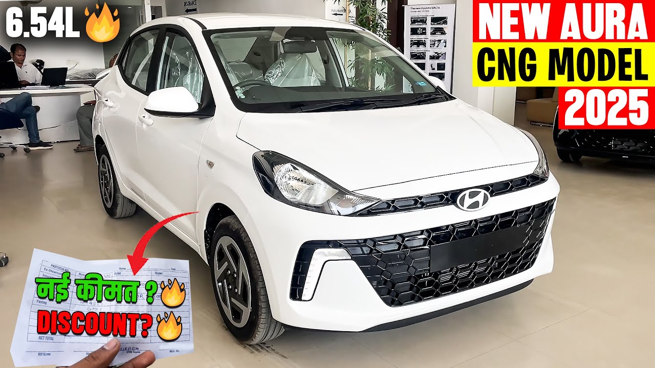 New Hyundai Aura S CNG Model 2025 – Full Detailed Review with On Road Price