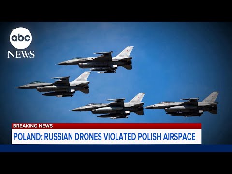 Poland accuses Moscow of 'unprecedented' aggression after downing Russian drones