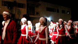 That crazy cool Christmas Caroling Truck