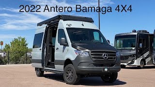 A preview image of the linked video showcasing 2022 Antero Adventure Van Bamaga 4X4