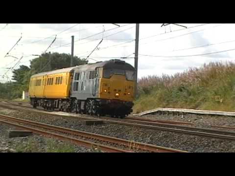 31106 1Q12 Derby RTC - Mossend test train 17/8/11