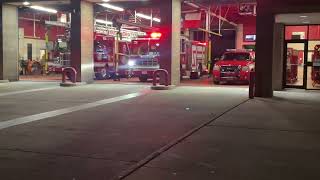 [Houston Fire Department] Engine 34 Responding