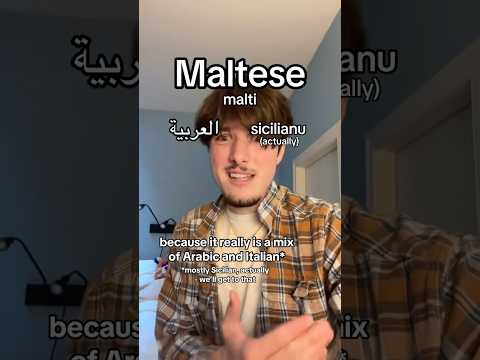The Maltese language is fascinating! #language #malta #arabic #history #italy