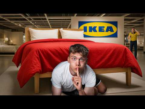 1 TAG heimlich im IKEA überleben