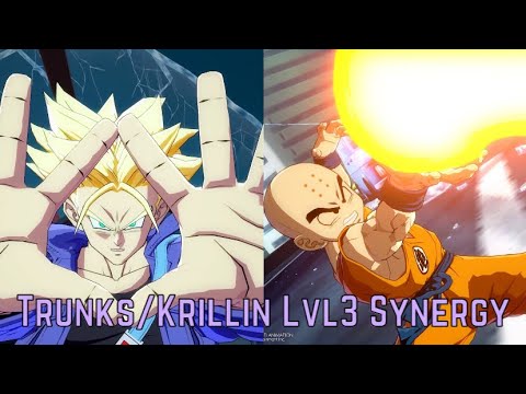 Trunks/Krillin Lvl3 Synergy [DBFZ Tech & Combos]