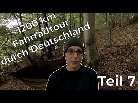 1200 km Fahrradtour durch Deutschland - TEIL 7 - Das war keine gute Nacht!